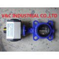 Wafer Butterfly Valve with Pneumatic Actuator